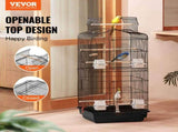Bird Flight Cage 39 in Hanging Metal Parakeet Cage for Cockatiels Parrot V952-ZMSDXNLL18W1NRKCNV0