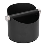 Coffee Grounds Bucket Stainless Steel Rubber Coffee Dump Bin for Home Restaurants BarsBlack Large V1294-YM0523-3118220002813