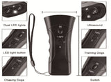 Barks No More Dog Training Device & Bark Deterrent - Stop Barking Without Hurting Your Pet - Just V1366-AZ2-W-10867