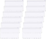 12 money envelopes with 6 holes for A6 size - Budget sleeve for receipts - Storage accessories with V1189-WXFBOL-136-1