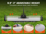 24.9 kg Rolling Magnetic Sweeper with Wheels,Push-Type Magnetic Pick Up Sweeper, Large Magnet Pickup V952-TLSCXQSQT36558SE0V0