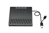 USB 3.0 & Type-C External DVD Drive with 7-in-1 Function - CD/DVD Burner & Card Reader for Laptop V1263-JX-6365