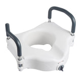 Raised Seat with Arms, 136.1 kg Load Capacity, 127 mm Lift Height, Widened Commode Elevated V952-XNSDSJGMTZD5HIUXQ001V0