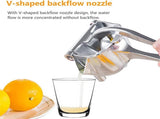 Chmadoxn Extra Large Lemon Squeezer Stainless Steel - Easy Squeeze Heavy Duty Lemon Juicer Hand V1189-WXFWAL-20260326-02850