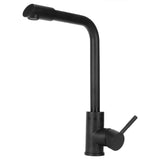 G1/2 Thread Wash Basin Sink Water Faucet Hot and Cold Water Tap for Bathrooom Kitchen Black V1294-YM0901-3112210014911
