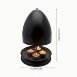1 Piece, Portable Outdoor/Indoor with Candle Holder & Ignition-Free, Heavy Iron, Freestanding V1189-LC-DG-00283