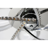 Irie Dimmable 5 Lights LED Ceiling Light - Chrome V558-LL002CL012CH