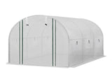 Green Fingers Greenhouse 3x2x2M Walk in Green House White GH-WALK-30X20-WH
