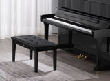 Piano Bench, 750 x 355 x 490 mm, Duet Keyboard Piano Chair with High-Density Padded Cushion, Storage V952-DCWXGQZDSMSRMRZJGV0
