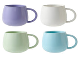 4 pack Macaron Ceramic Mug 480ml - Large Belly Coffee Cup, V888-ELOSUNG56178-1
