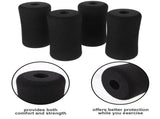 Soft Foam Tube Cover Enhanced Comfort Grip for Home Exercise Equipment 16Pcs V1370-AZ4-16520