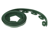 Landscape Edging Kit Lawn Edging Include 15 Spikes PE Garden Edging Border for Landscaping Flower V1294-YM0703-3111230110612