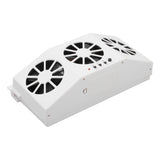 Solar Powered Car Cooler Large Wide Angle 3 Fans Deodorant Energy Saving Car Exhaust Ventilation Fan V1294-YM0716-3114220061411