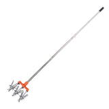 Manual Rotary Cultivator Tool Stainless Steel Teeth Adjustable Handle Garden Hand Tiller for Lawn V1294-YM0901-3111240320711