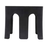 Cup and Lid Holder Plastic Straight 2 Compartments Black Paper Holder Organizer for Disposable V1294-YM0717-3118220187211