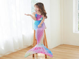 (3-5 years) mermaid swimsuit monofin mermaid fins children mermaids V1237-ZY-203-5480