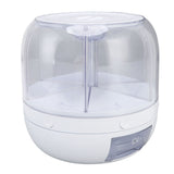Grain Dispenser 6 Grids PP Rotation Insect Proof Grain Storage Organization for Home Kitchen 10kg V1294-YM0717-3118220217112