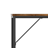 Levede Computer Desk Study Home Table with 4-Tier Shelf DH1070-DBR-AU