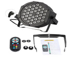 72W 36LED RGB Stage Light Party Disco Club Lamp DMX512 with Remote Control V1294-YM0901-JYA02300
