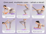 Purple 4cm Thick Balance Pad - Non-Slip High Density Foam Exercise Mat for Plank Push Up Knee V888-ELOSUNG51128