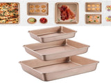2-Pack Carbon Steel Baking Trays For Oven Rectangular Non-Stick Flat Bottom Baking Sheets For V1189-LWWAL-20260327-04502