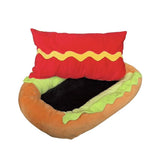Large Dog Bed Shaped Crate Pad Cotton Soft Rest, Cat Beds For Indoor Cats Small Kitten Plush Cozy V1192-AZ-W-35128