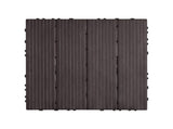 Interlocking Deck Tiles 54 Pack 12"x12" Waterproof for Porch Dark Brown V952-HDDBSL4TBTSZUY2L8V0