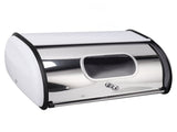 Bread Bin Bread Box Bread Holder Storage Container With Small Window for Kitchen Countertop White V1294-YM0521-3117230095612