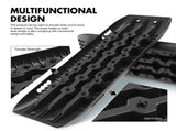 X-BULL 10 Pairs Recovery tracks Boards 4WD 4X4 10T Sand / Mud / Snow Gen 2.0 Black V211-AU-ST002X10