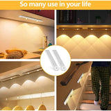 2 pcs Wireless LED Lights, Dimmable Under Cabinet Lights, Motion Sensor, 3 Lighting Modes, V1188-MS-227-0582