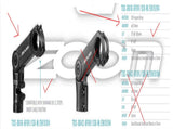 ZOOM TDS-D616 Height Adjustable Stem MTB Ebike Mountain Cable Intergration Hide 31.8mm V382-ZOOMTDS616STEM