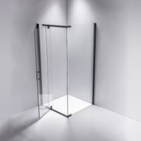 Shower Screen 900x800x1900mm Framed Safety Glass Pivot Door By Della Francesca V63-829161