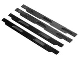 4pcs Barbecue Wind Screen Professional Portable Stainless Steel Grill Wind Guard for Camping Picnic V1294-YM0703-3111230086211