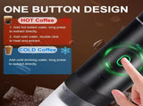 Black 3-in-1 Portable Espresso Maker with Self-Heating and One-Touch Cold Hot Brew - Smart Digital V888-ELOSUNG45350