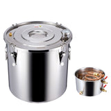 Moonshine Still 8 Gal Water Alcohol Distiller Brewing Kit Stainless Steel V952-DLNTZLQYS8JL8FA16V0