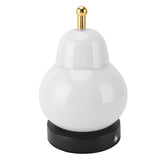 Pear Gourd Table Lamp Touch Control Stepless Dimmable 3 Light Modes Cordless Rechargeable Desk Lamp V1294-YM0901-3119240084911