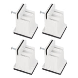 4pcs Adjustable Furniture Risers with Screw Clamp Rubber Bed Couch Risers for Heavy Duty Furniture V1294-YM0626-3117220279311