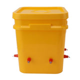 Automatic Chicken Waterer Cup with 12L Handheld Barrel Poultry Drinking Equipemnt for Goose Duck V1294-YM0706-3111230182716
