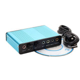 5.1 Channel USB External Sound Card with Optical Output, Surround Sound Adapter for PC, Laptop, and V1366-AZ2-W-16394