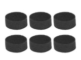 100Pcs 45mmx30mm Hydroponic Sponge Planting Seedling Sponge for Seed Growing Black V1294-YM0721-3111210066511