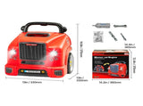 Engine Toy, 60 Pieces, Kids Mechanic Car Repair Set with Removable Parts, Lights and Sounds, V952-KCYQWJHSKCZXMUPE2001V9