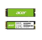 ACER FA 200-4TB M.2 SSD NVMe 2.0 PCIe Gen 4x4 Read speed 7100MB/ s Write Speed 6100MB/s BL.9BWWA.150 V1202-V2-BIW-FA200-4TB