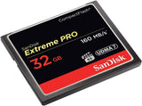 SanDisk Extreme Pro CFXP 32GB CompactFlash 160MB/s V28-FFCSAN32GBCFE1601