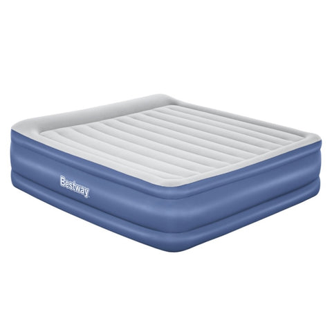 Bestway Air Mattress King Inflatable Bed 56cm Airbed Blue BW-BED-K-61-67692