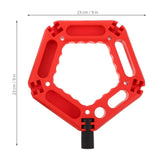 1Set Durable Red Kettlebell Handle with Adjustable Weight for Fullbody Training V1192-AZ-W-31340