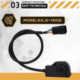 HXJS-4805D Electric Pedal Accelerator Coil Kit, 0-4.65V Output, 12-96V Input, Accelerator Control V1192-AZ-W-23070