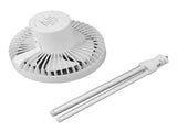 Tripod Fan 10000mAh 3 Gears Adjustable Timing Function Portable Desktop Fan with Light for Outdoor V1294-YM0715-3113220111711