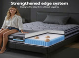 Giselle Bedding 34cm King Single Mattress Hybrid, Pocket Spring Bed Mattress MATTRESS-B-TT34-KS