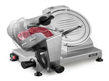 Commercial Meat Slicer, 240W Electric Deli Food Slicer with 250mm Carbon Steel Blade, Built-In V952-SYDRQPJ240WBNE2JB001V3