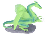 Resin Flying Dragon Statue Holding Ball Dragon Sculpture Decoration for Bedroom Study Room Garden V1294-YM0715-3115210270411